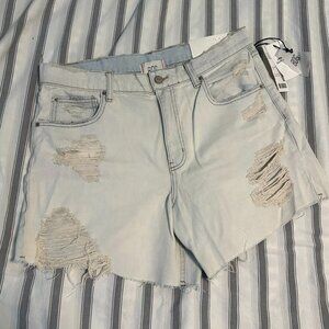 Urban Outfitters BDG Dropped Waist Destroyed Shorts, size 31, NWT